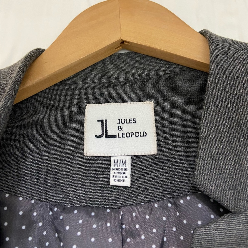 Jules & Leopold Gray  blazer  Size M